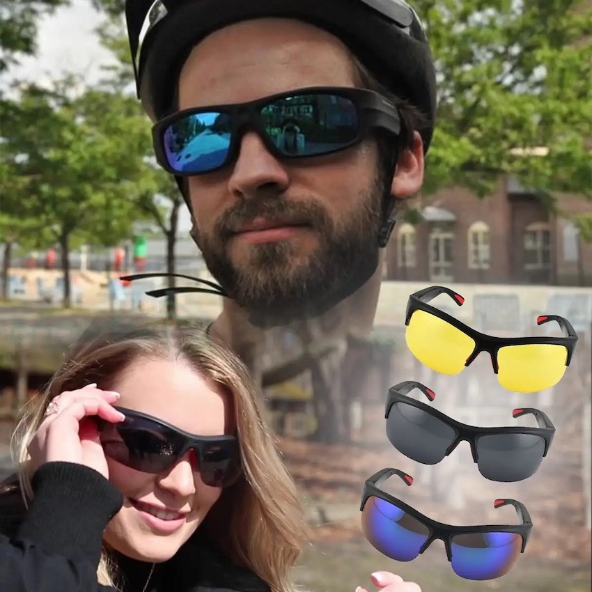 VIDEO RECORDING SPORTS GLASSES - 3PCS Header Image